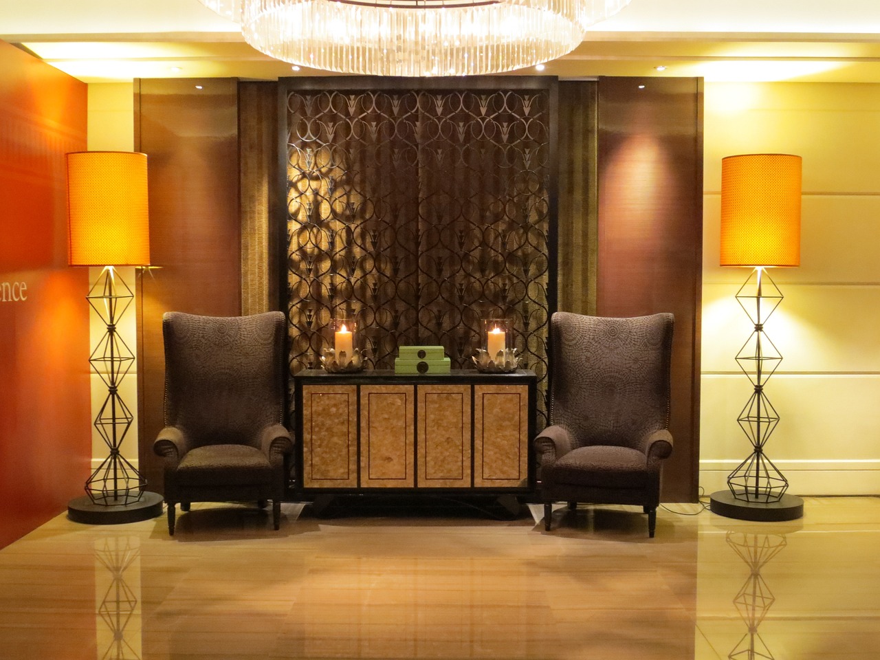 Lobby d'hôtel